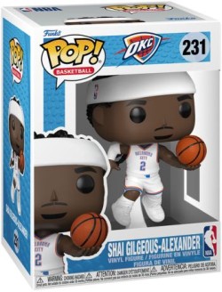 Figurine POP NBA : Shai Gilgeous-Alexander #231 (2025)