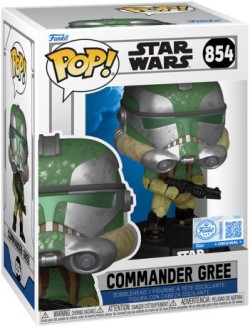 Figurine POP Star Wars : Clone Commander Gree #854 (2026)