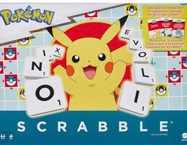 Les jeux Scrabble Pokémon