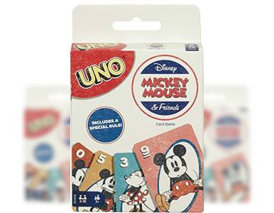 Les jeux UNO Mickey Mouse