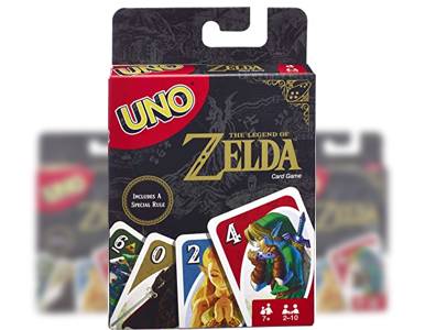 Les jeux UNO The Legend of Zelda