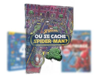 Les livres d’activités Spider-Man