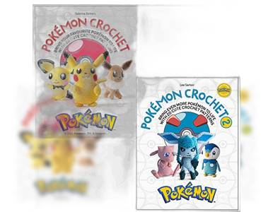 Les livres de crochet Pokémon
