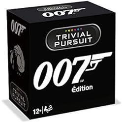 Winning Moves - Trivial Pursuit James BOND- Jeu de société - Jeu de plateau - Jeu de voyage - 600 Questions Réponses - A partir de 12 ans - Version française