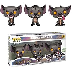 Figurine POP Le Roi Lion : Shenzi, Banzai et Ed