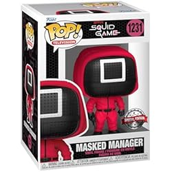Figurine POP Squid Game : Soldat masqué #1231