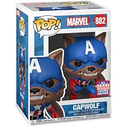 Figurine POP Marvel : CapWolf #882