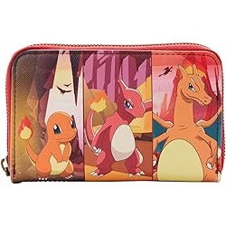 Loungefly Salamèche - Dracaufeu - Portefeuille - Pokémon