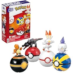 MEGA Construx Salamèche - Flamiaou - Tritox - Flambino - Pokémon