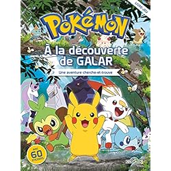 Pokémon – A la découverte de Galar – Une aventure cherche-et-trouve avec stickers