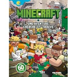 Minecraft - Une aventure cherche-et-trouve non officielle - Livre jeu - Dès 6 ans