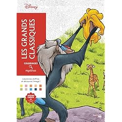 Coloriages mystères Disney - Les Grands classiques
