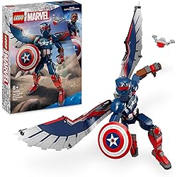 Figurine du nouveau Captain America à construire - LEGO Marvel #76296