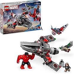 Captain America vs Hulk rouge - LEGO Marvel #76292