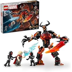 Figurine de Thor contre Surtur à construire - LEGO Marvel #76289