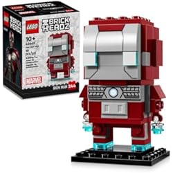 Figurine d'Iron Man MK5 - LEGO BrickHeadz #40669