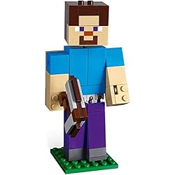 Bigfigurine Minecraft Steve et son perroquet - LEGO Minecraft #21148