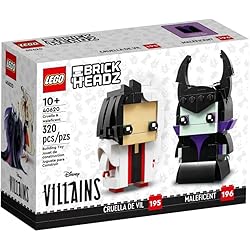 Cruella et Maléfique - LEGO BrickHeadz #40620