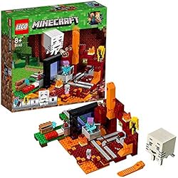 Le portail du Nether - LEGO Minecraft #21143