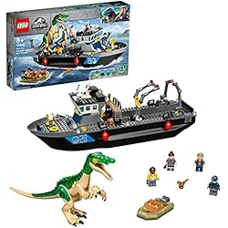 L’évasion en bateau du Baryonyx - LEGO Jurassic World #76942