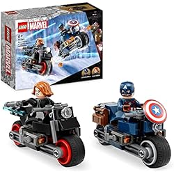 Les motos de Black Widow et de Captain America - LEGO Marvel #76260