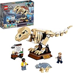 L’exposition du fossile du T. Rex - LEGO Jurassic World #76940