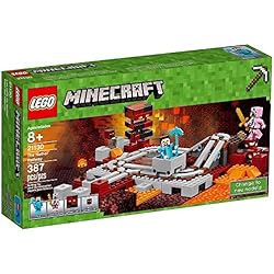 Les rails du Nether - LEGO Minecraft #21130