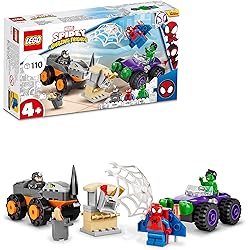 Le combat des camions, Hulk contre le Rhino - LEGO Marvel #10782