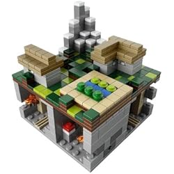 Micro monde - Le village - LEGO Minecraft #21105