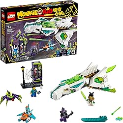 Le jet Cheval-Dragon blanc - LEGO Monkie Kid #80020