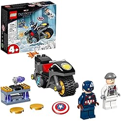 L’affrontement entre Captain America et Hydra - LEGO Marvel #76189