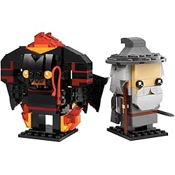 Gandalf le Gris et le Balrog (Seigneur des Anneaux) - LEGO BrickHeadz #40631