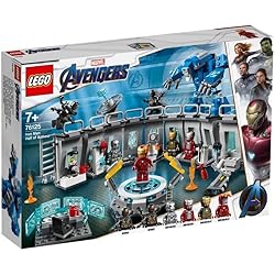 La salle des armures d'Iron Man - LEGO Marvel #76125