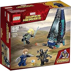 L'attaque du vaisseau par les Outriders - LEGO Marvel #76101