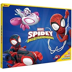 SPIDEY ET SES AMIS EXTRAORDINAIRES - Coffret - Les 12 livres de tes héros - MARVEL