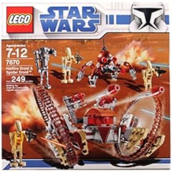Hailfire Droid & Spider Droid - LEGO Star Wars #7670