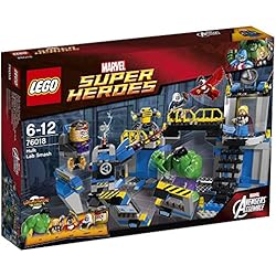 La destruction du labo - LEGO Marvel #76018