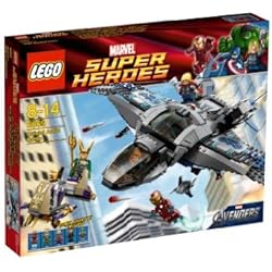Le combat aérien en Quinjet - LEGO Marvel #6869