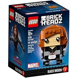 Jeu Iron Man - Captain America - BrickHeadz - Black Widow - 2017  - LEGO
