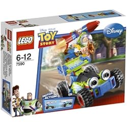 La course en voiture de Buzz et Woody - LEGO Toy Story #7590