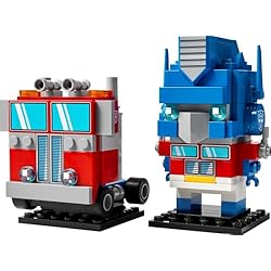 Robot et véhicule Optimus Prime - LEGO BrickHeadz #40803