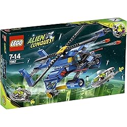 La rencontre avec le jet-copter - LEGO Alien Conquest #7067