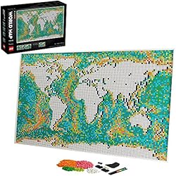 La carte du monde - LEGO Art #31203