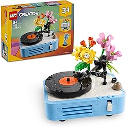 Le tourne-disque et ses fleurs - LEGO Creator #31172