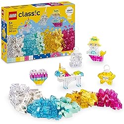 La boîte de briques transparentes magiques - LEGO Classic #11040