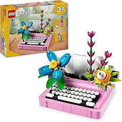 La machine à écrire avec des fleurs - LEGO Creator #31169
