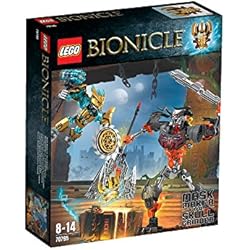 Le Créateur de masque contre le Crâne broyeur - LEGO Bionicle #70795