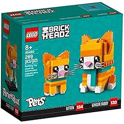 Le chat roux tigré - LEGO BrickHeadz #40480