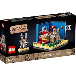 Aventures à bord du vaisseau USS en carton - LEGO Ideas #40533