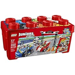 Grande boîte du rallye automobile - LEGO Juniors #10673